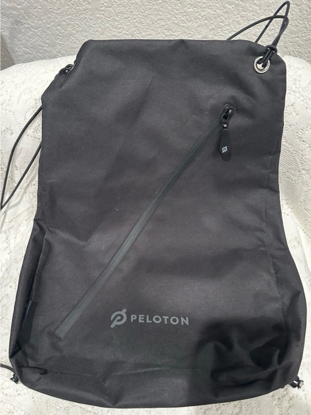 Peleton Lightweight Drawstring Gym Bag